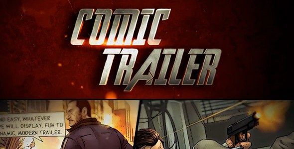 Comic Strip 3 - Videohive Video Displays template preview