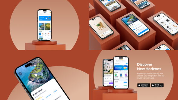 Videohive Phone Fast App Promo Product Promo template preview