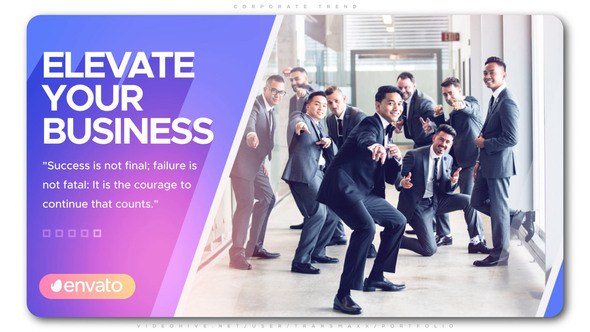 Videohive Corporate Trend 23618920 Openers template preview