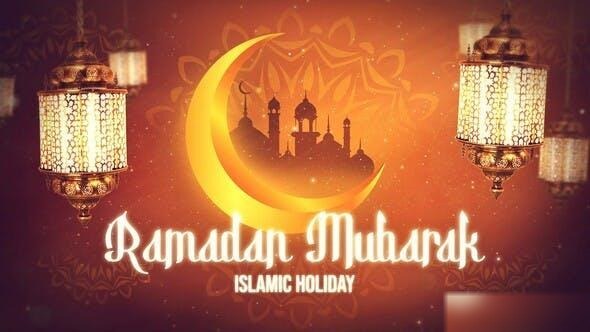 Videohive Ramadan Mubarak Intro with Instagram Version Ramadan template preview