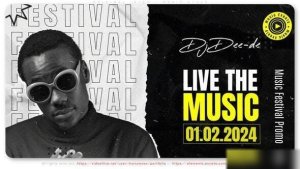 Videohive Live Music Fest Promo Openers template preview