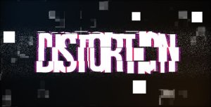 Videohive Distortion Reveal Logo Stings template preview
