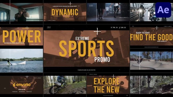 Videohive Sports Promo | After Effects Openers template preview