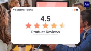 Videohive Rating & Reviews 57189202 Infographics template preview