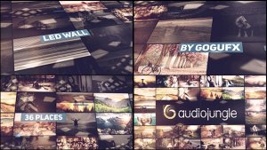 The Led Wall Video Displays template preview