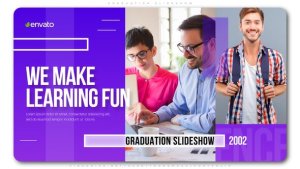 Videohive Graduation Slideshow Openers template preview