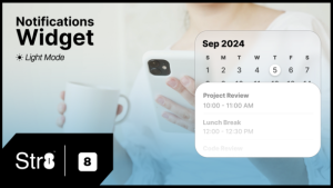 Videohive Notifications Widget (Light Mode) Elements template preview