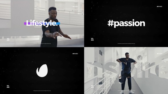 Videohive Short Dynamic Stomp Opener 25734947 Openers template preview