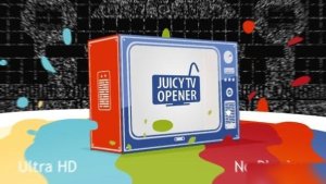 Videohive Juicy TV Opener Openers template preview