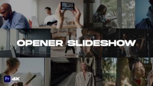 Opener Slideshow for Premiere Pro(mogrt) Premiere Pro template preview