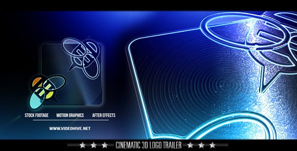 Videohive Cinematic Logo Trailer Logo Stings template preview