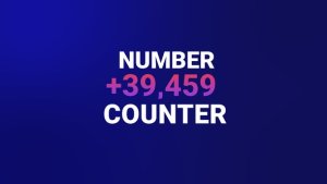 Videohive Number Counter 59498947 Titles template preview
