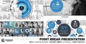 Videohive Point Break Openers template preview