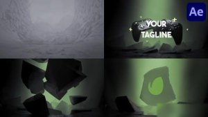 Videohive Game And Stream Logo Opener for After Effects Logo Stings template preview