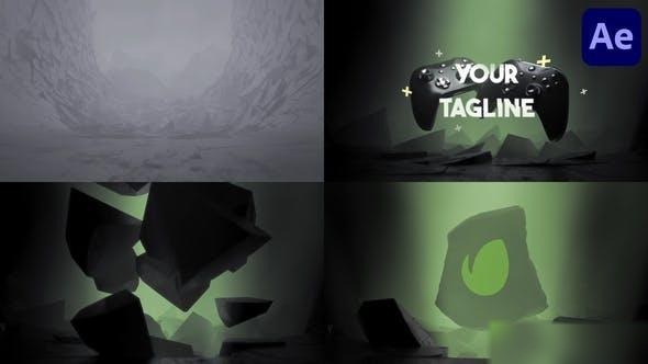 Videohive Game And Stream Logo Opener for After Effects Logo Stings template preview