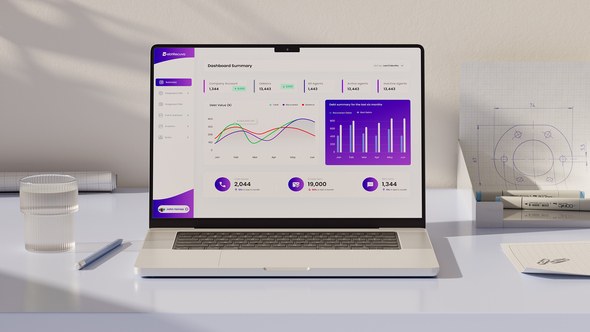 Videohive Website Promo Laptop Mockup 55504299 Product Promo template preview