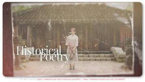 Videohive Historical Poetry Slideshow Openers template preview