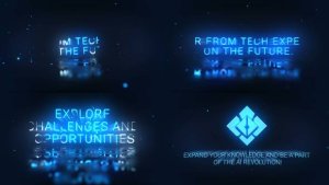 Videohive Future Technology Conference Promo Titles template preview