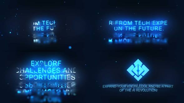 Videohive Future Technology Conference Promo Titles template preview