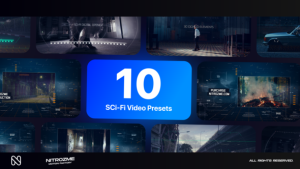 Videohive Sci-Fi Typography Vol. 01 Video Displays template preview