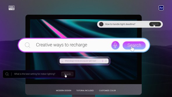 Videohive Search Bar 60555500 Elements template preview