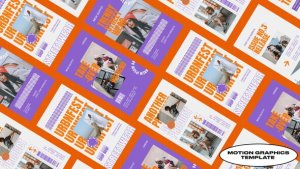 Retule Hypebeast Instagram Reels | Mogrt Premiere Pro template preview