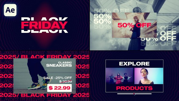 Videohive Black Friday 60666589 Openers template preview