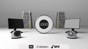 Videohive Security Logo Logo Stings template preview