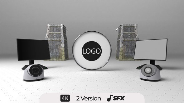 Videohive Security Logo Logo Stings template preview