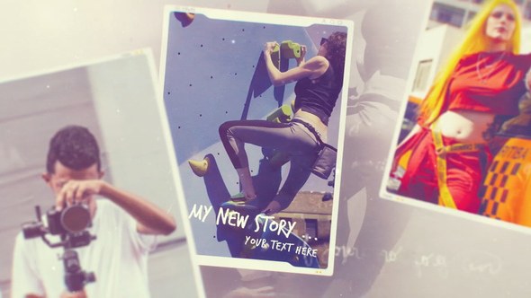 Videohive My new story slideshow Video Displays template preview