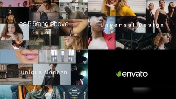 Videohive Fashion Dynamic Openers template preview