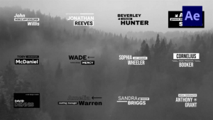 Videohive Smooth Simple Titles /Ae Titles template preview