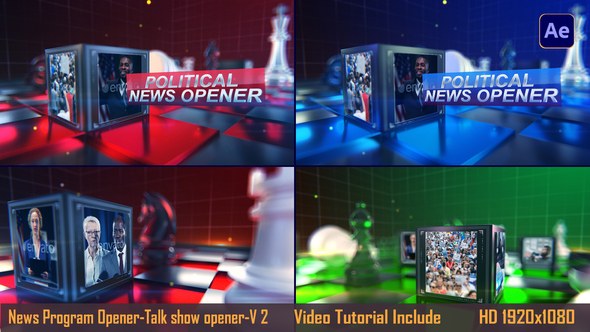 Videohive News Program Opener-Talk Show Opener V-2 Broadcast-packages template preview
