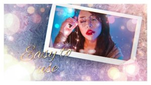 Christmas Holidays Slideshow Opener Video Displays template preview