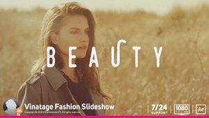 Videohive Vintage Fashion Slideshow Openers template preview