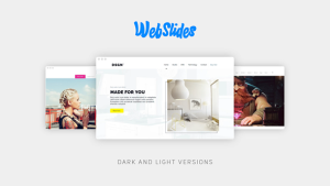 WebSlides Video Displays template preview