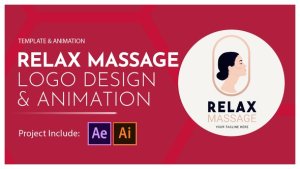 Videohive Relax Massage Logo Design and Animation Logo Stings template preview
