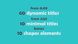 70 Text Animations Pack Video Displays template preview