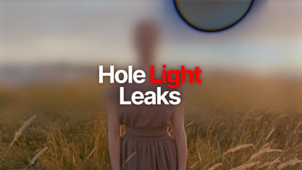 Videohive Hole Light Leaks Elements template preview