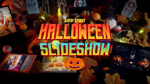 Videohive Happy Halloween Slideshow 54758866 Elements template preview