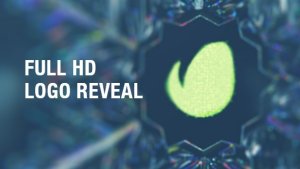 Snowflake Logo Reveal Video Displays template preview