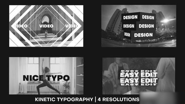 Videohive Modern Typography Promo 31656727 Titles template preview