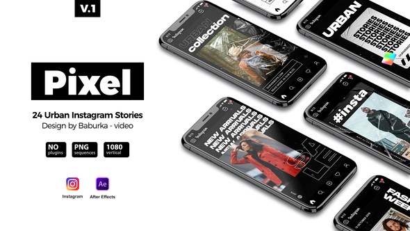 Videohive Urban Instagram Stories 24934802 Product Promo template preview