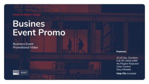Videohive Event Promo 46920189 Video Displays template preview