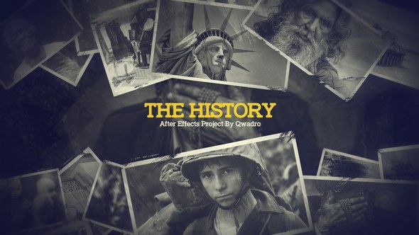 Videohive History Slideshow 23566938 Video Displays template preview