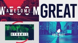 Videohive Minimal Abstract Logo Openers template preview