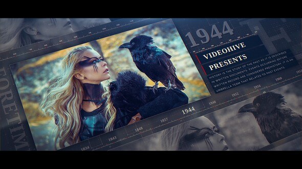 Videohive History Timeline 24494284 Video Displays template preview