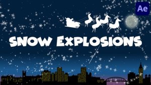 Videohive Magic Snow FX Pack | After Effects Elements template preview