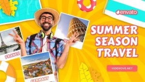 Videohive Summer Season Travel Promo Product Promo template preview