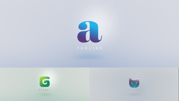 Videohive Clean Logo Bumper Logo Stings template preview
